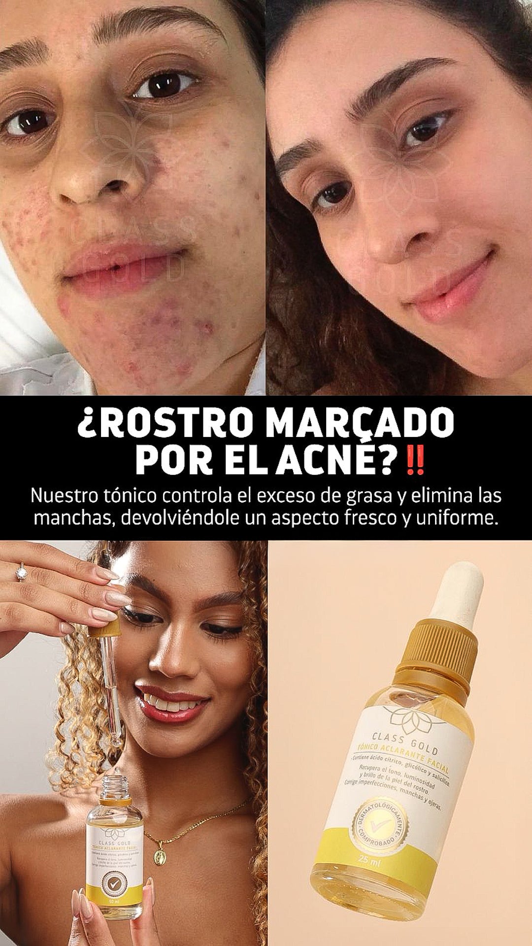 Tónico Aclarante Facial