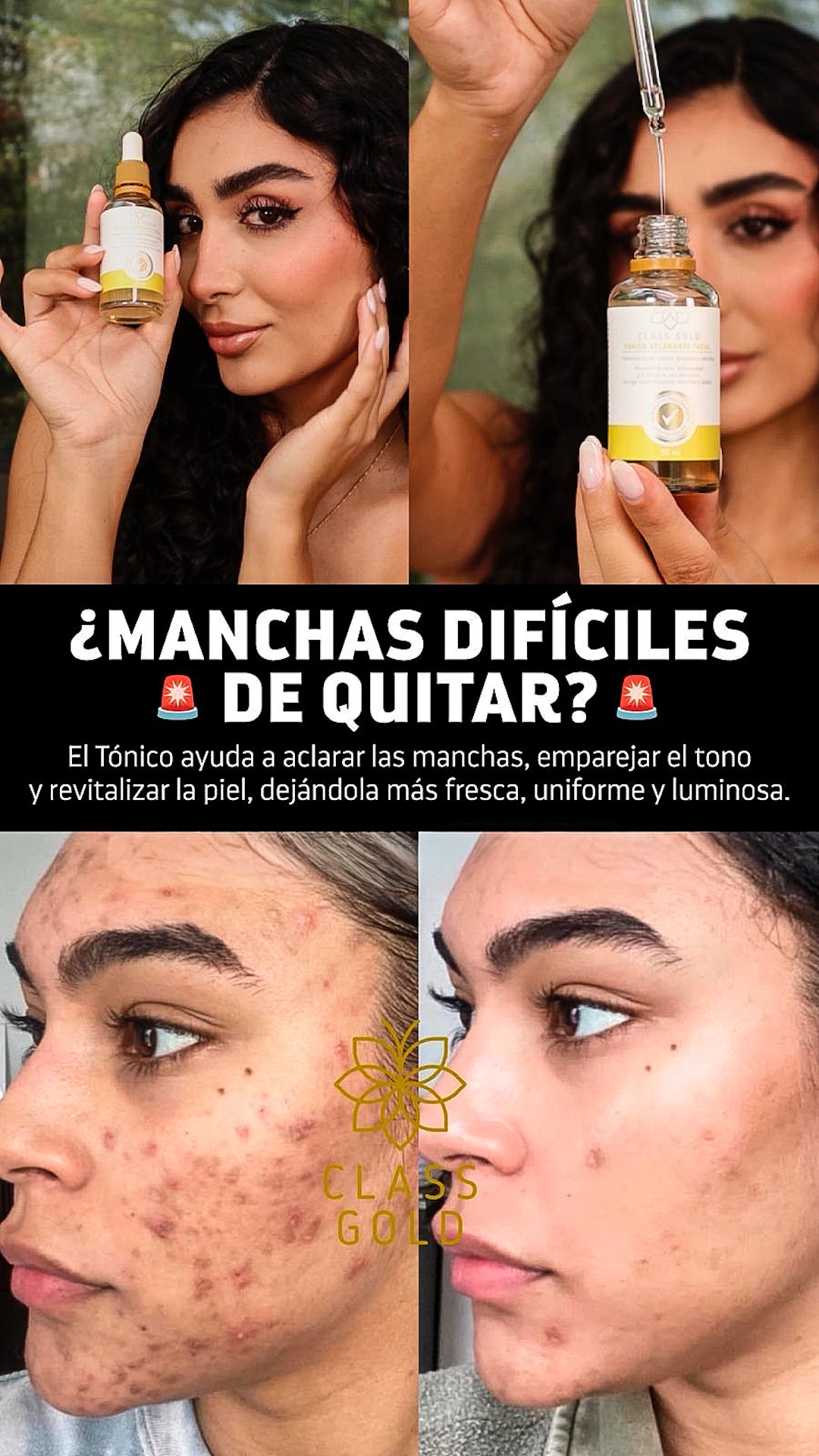 Tónico Aclarante Facial