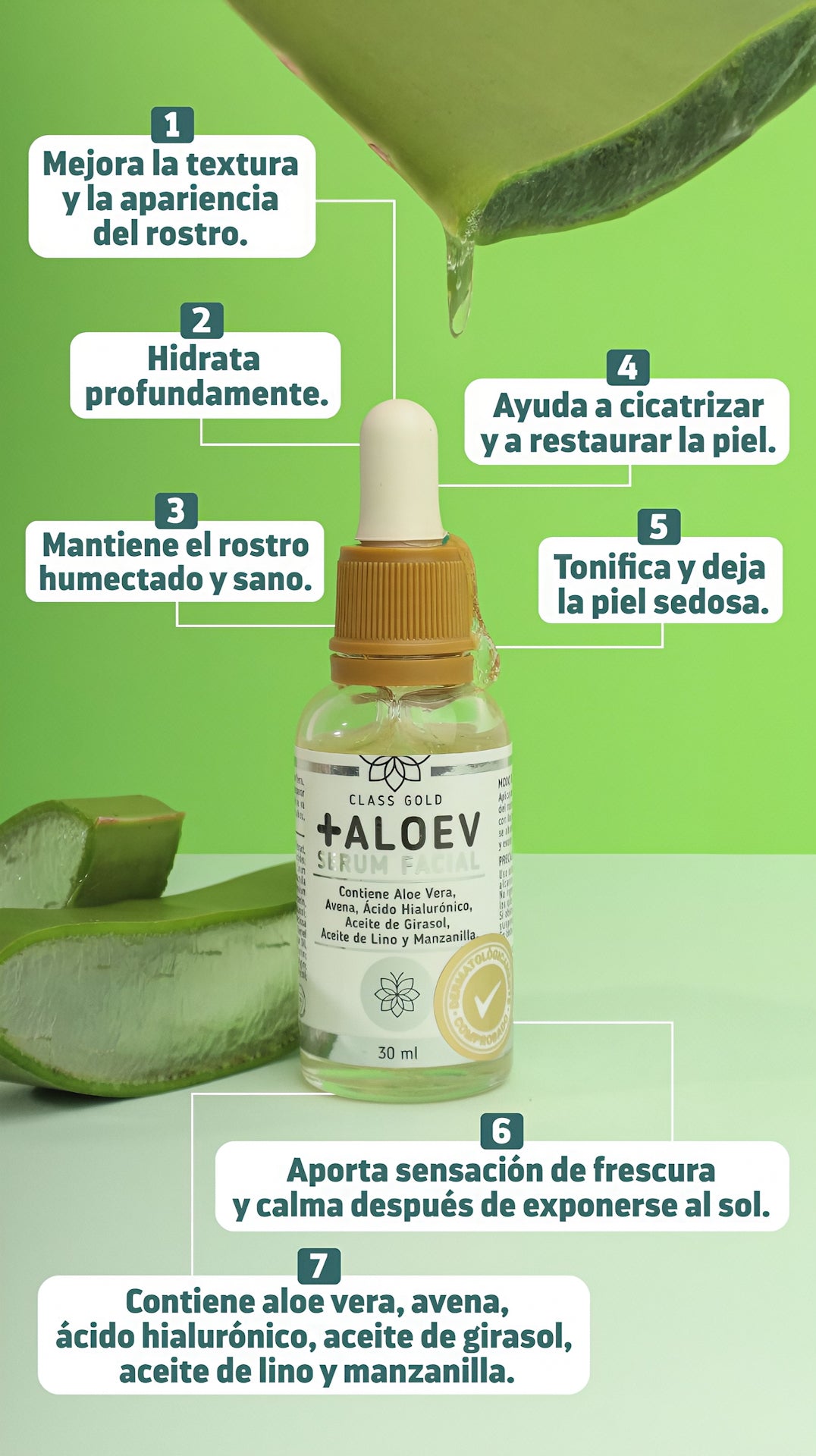 Serum Facial +ALOEV
