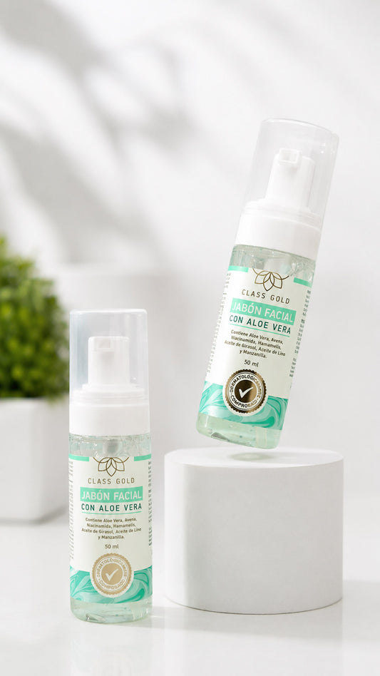 Jabón Facial Con Aloe Vera