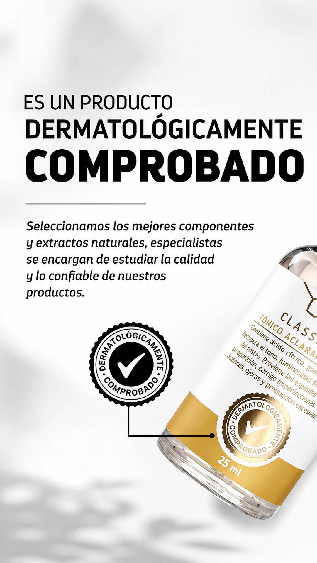 Tónico Aclarante Facial