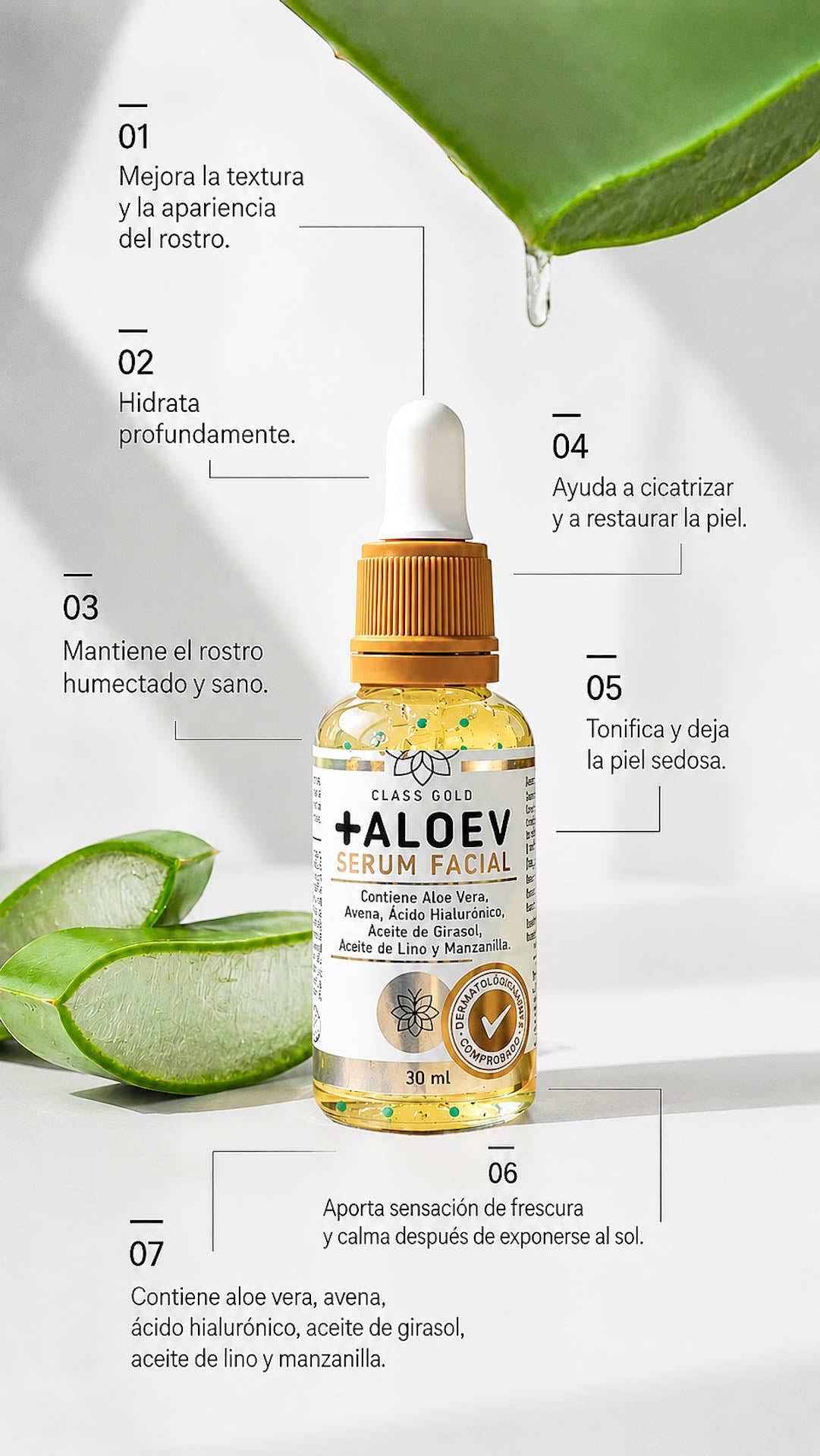 Serum Facial +ALOEV