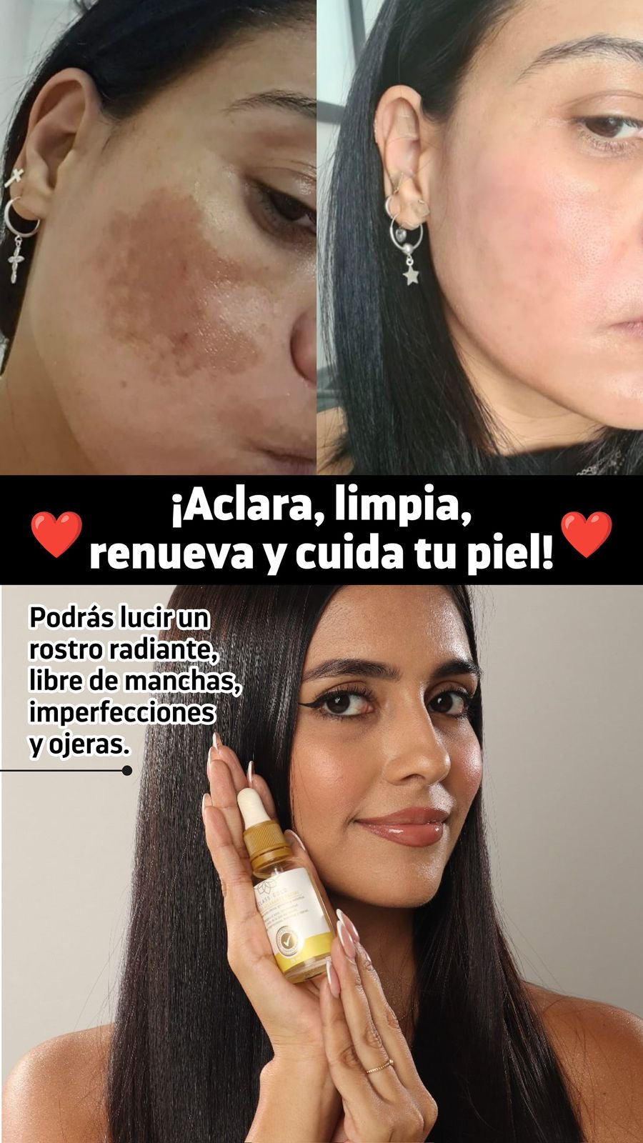 Tónico Aclarante Facial
