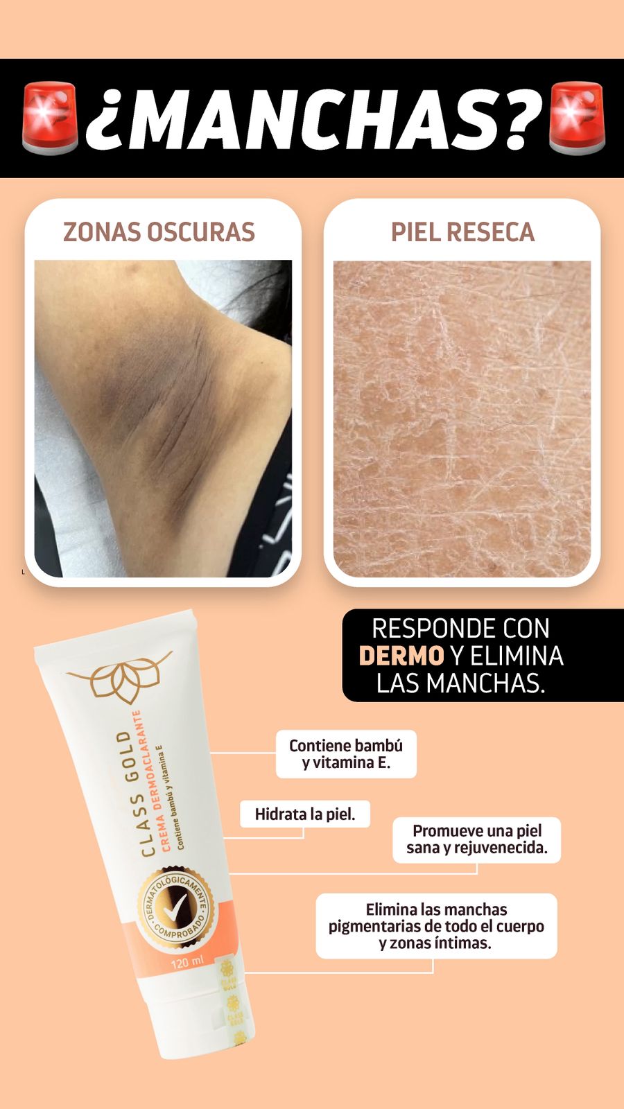 Crema Dermoaclarante
