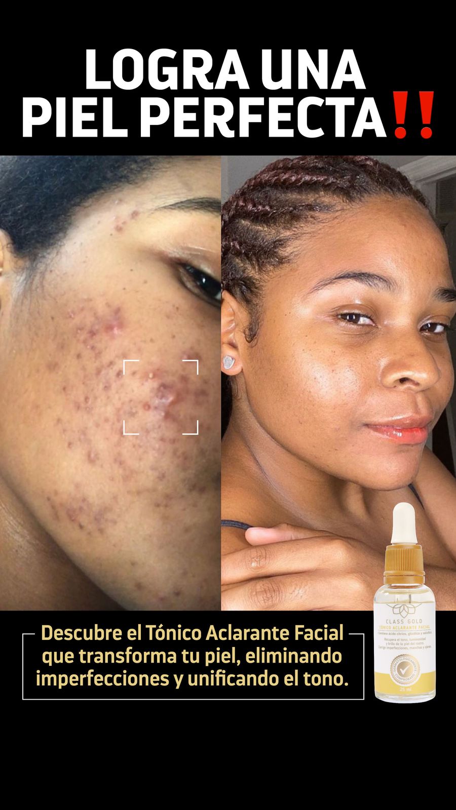 Tónico Aclarante Facial