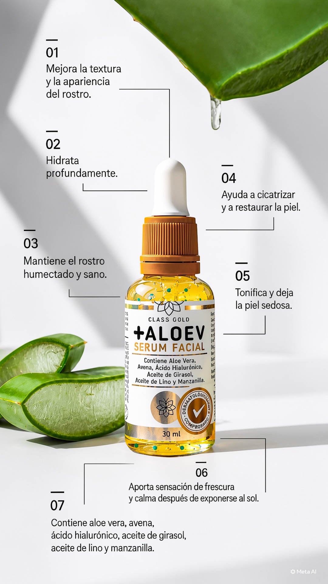 Sérum Facial +ALOEV