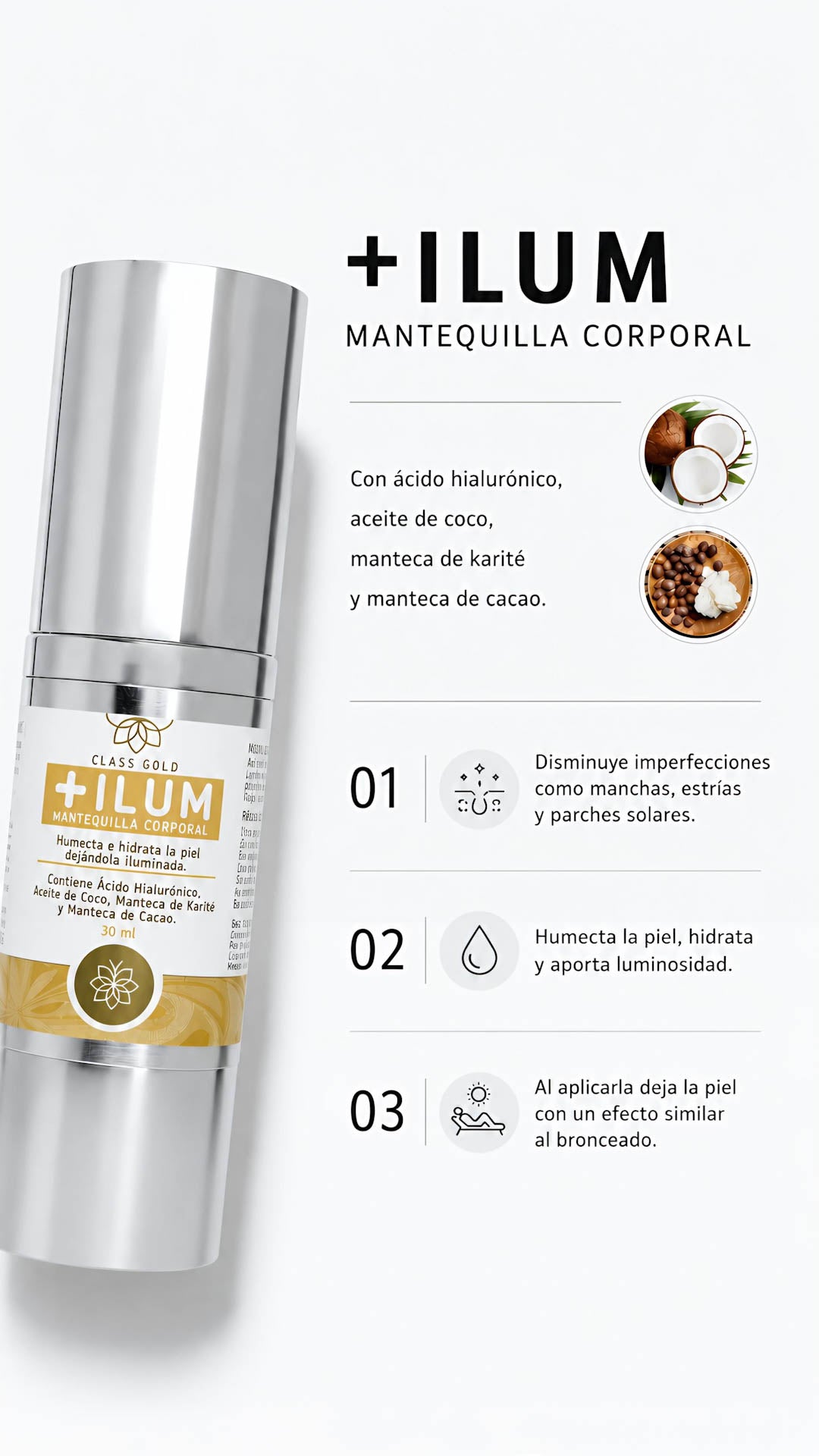 + ILUM Mantequilla Corporal