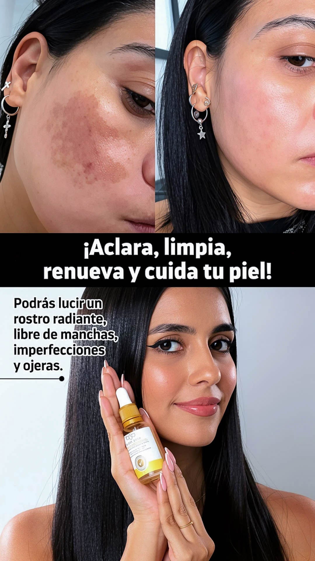 Tónico Aclarante Facial
