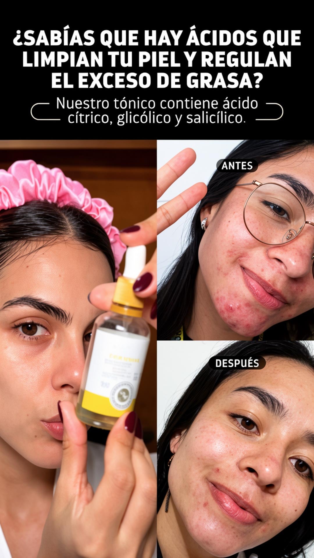 Tónico Aclarante Facial