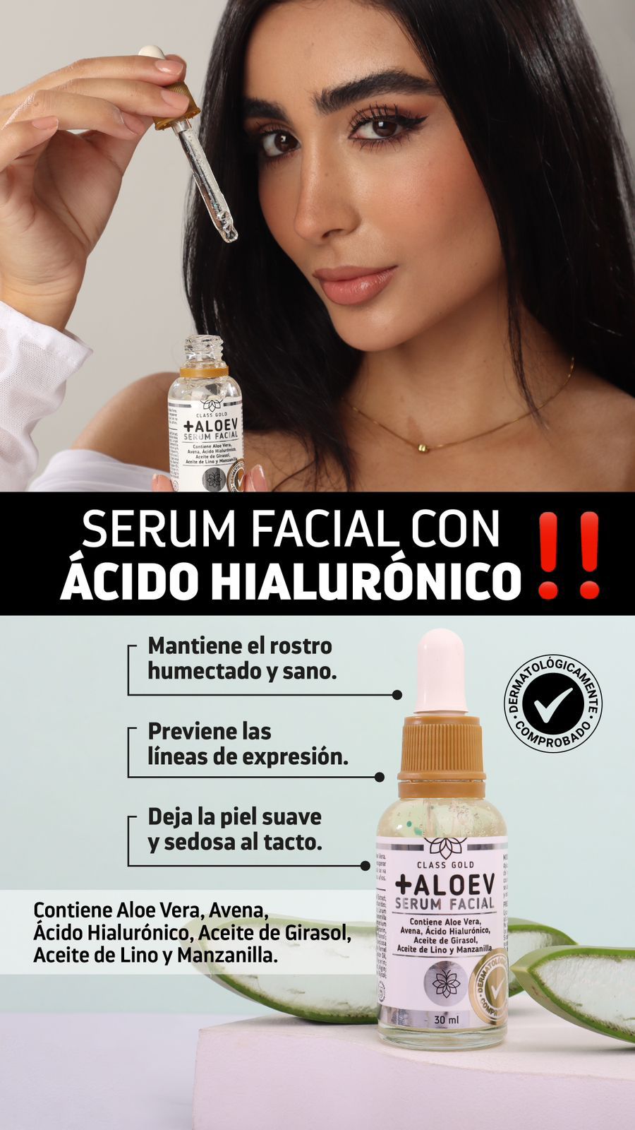 Serum Facial +ALOEV