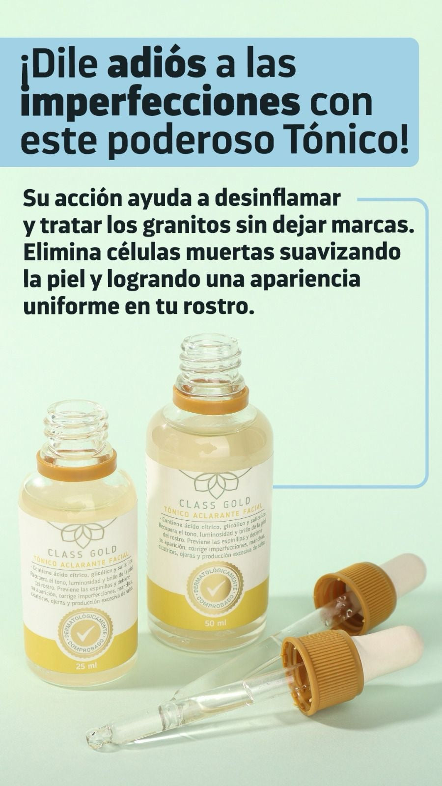 Tónico Aclarante Facial