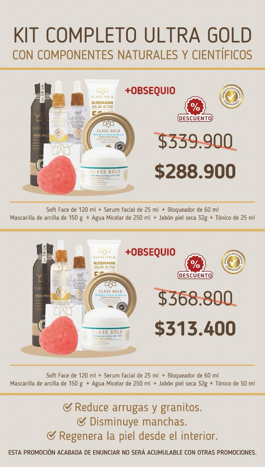 Kit Completo Ultra Gold