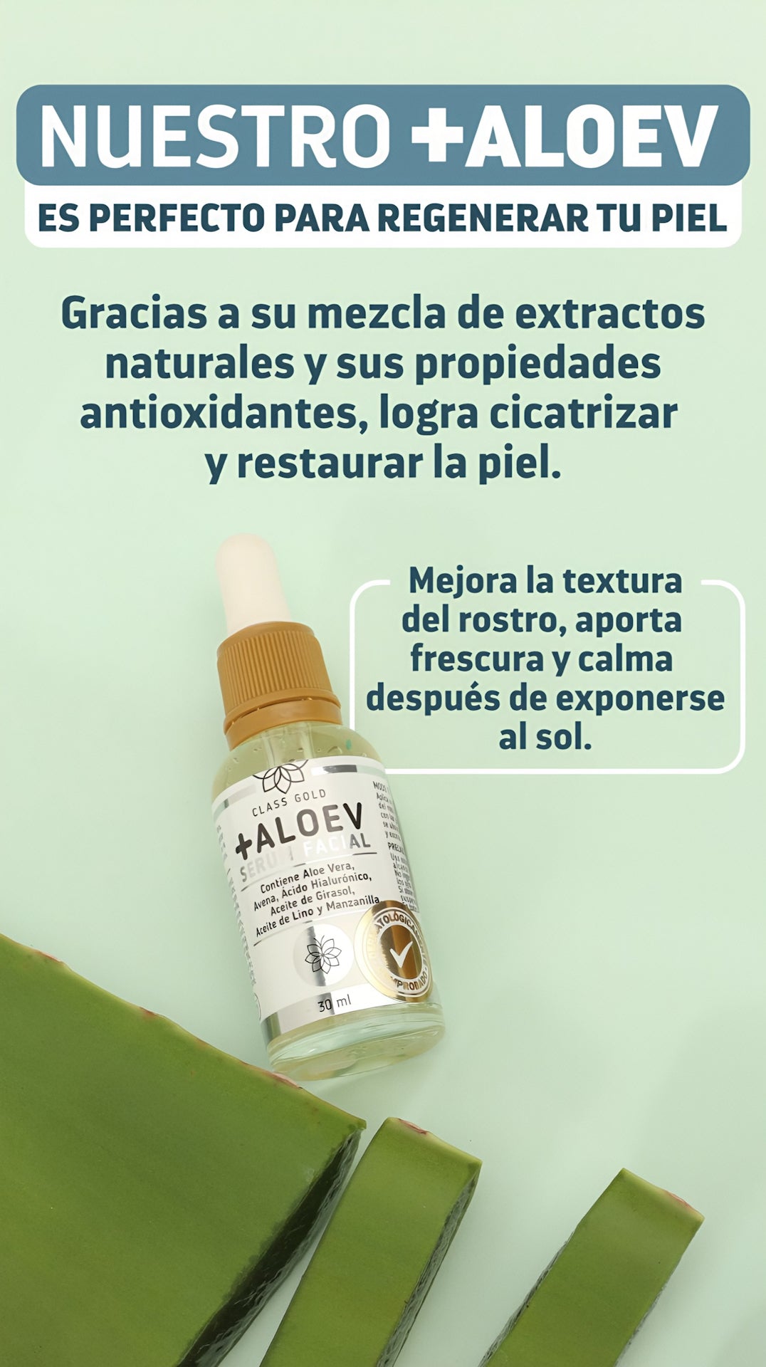 Serum Facial +ALOEV