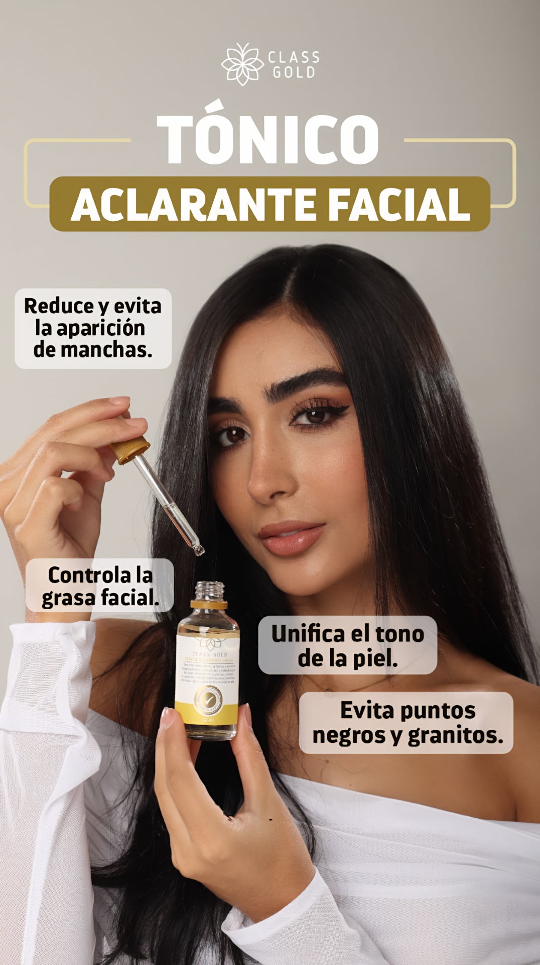 Tónico Aclarante Facial