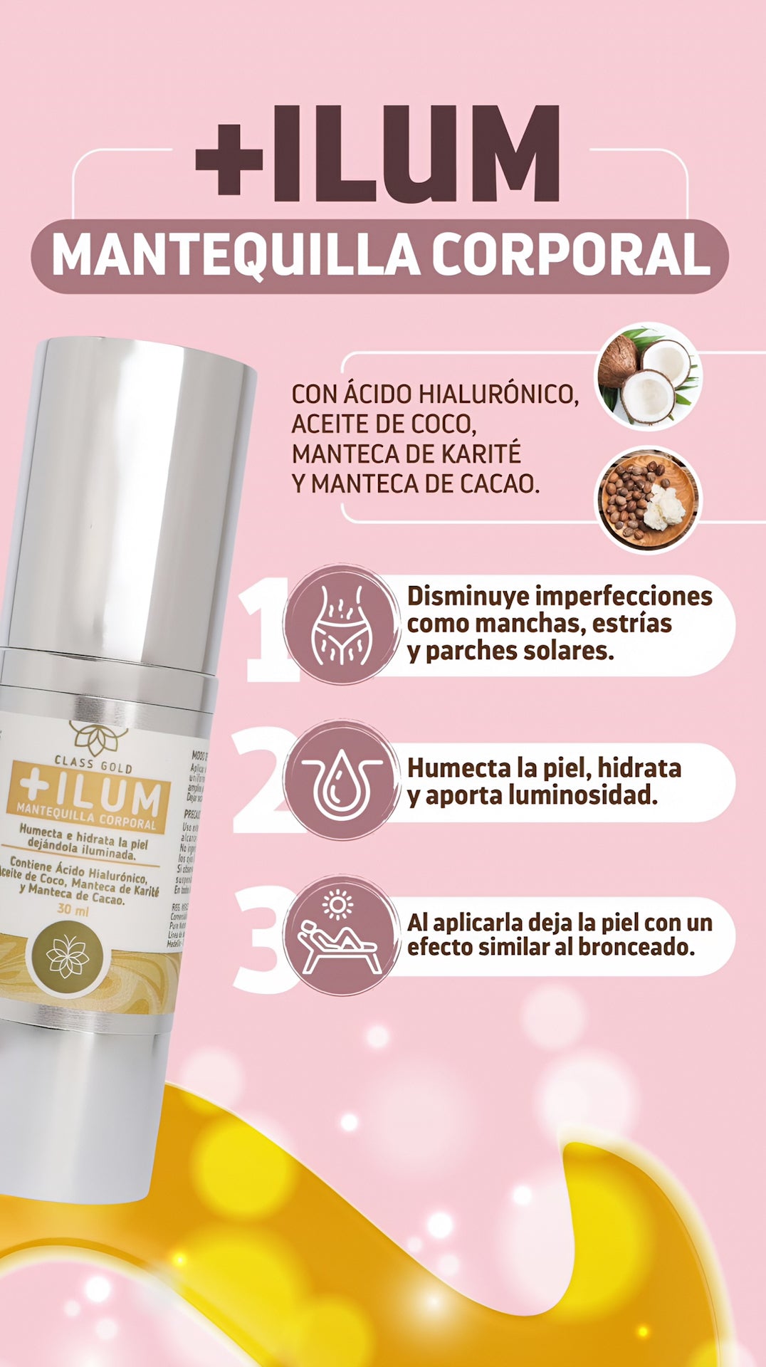 + ILUM Mantequilla Corporal
